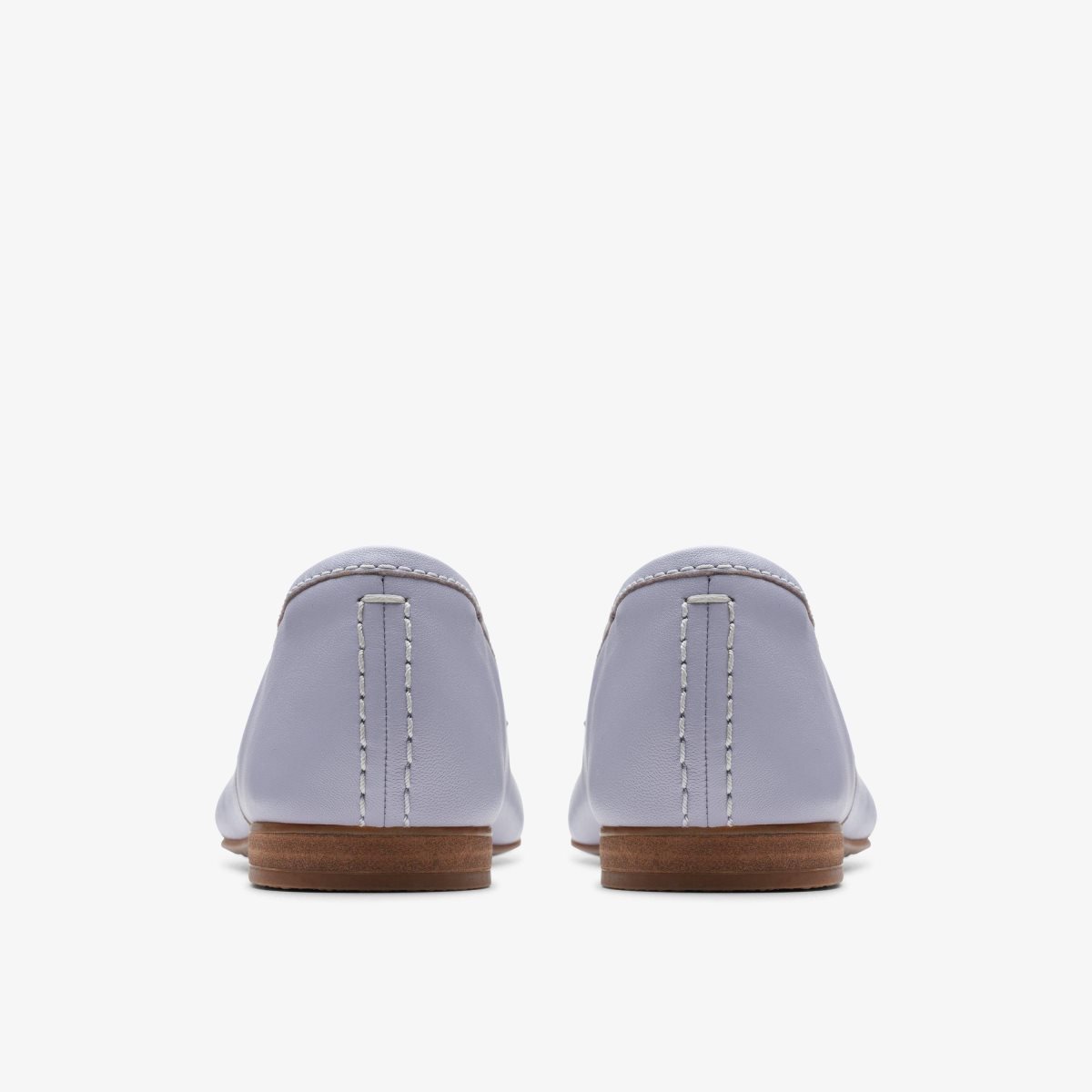 Clarks FAWNA LILY Lilac Leather Kadın Makosen Ayakkabı Mor | 16057LIEK