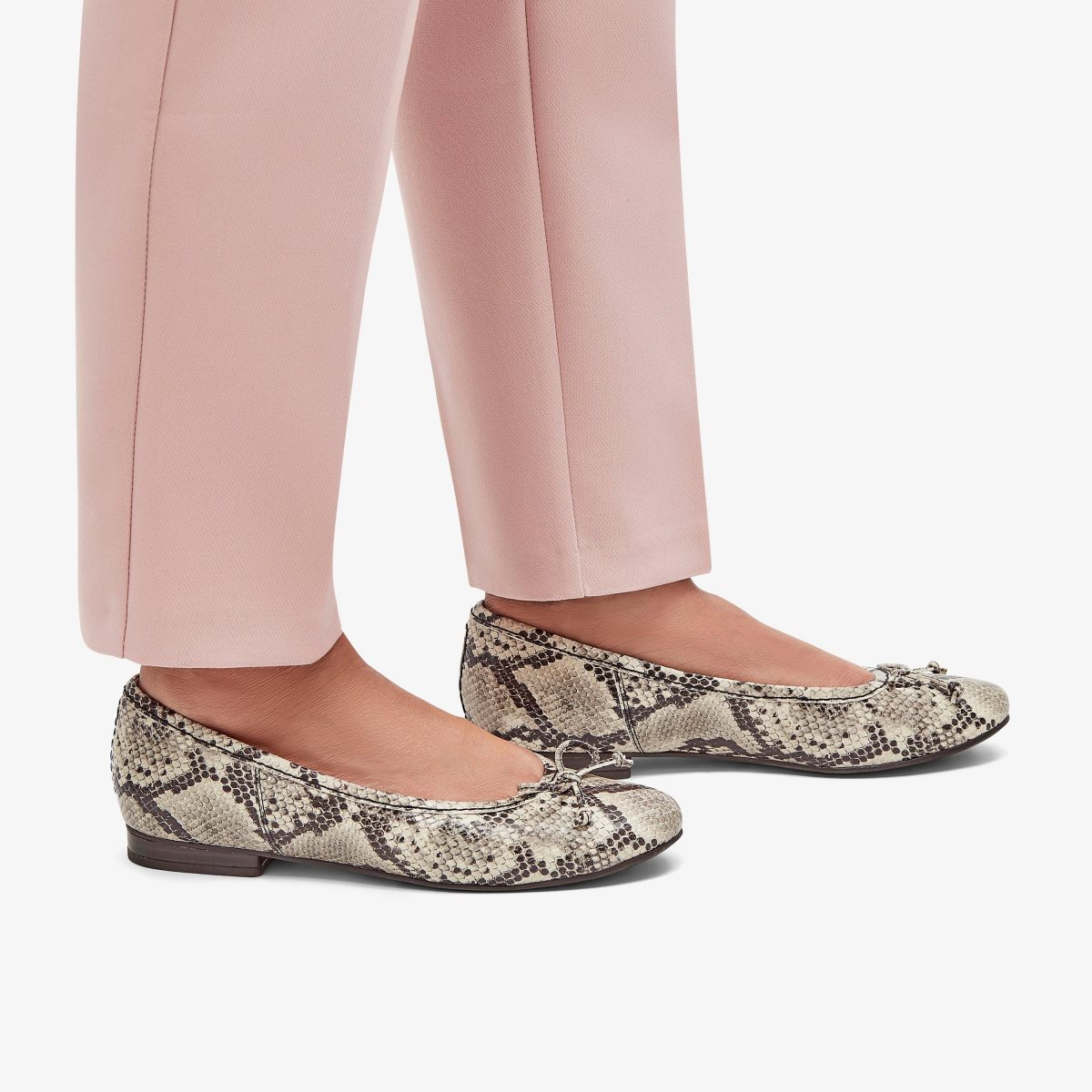 Clarks Fawna Lily Snake Print Kadın Makosen Ayakkabı Yılan | 23654HEBO