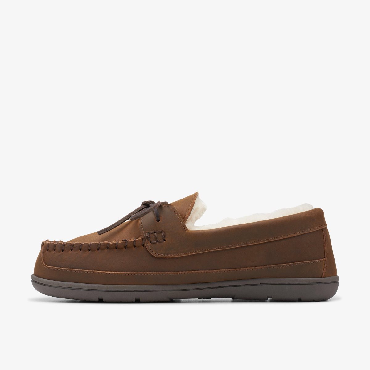 Clarks Jafe Line Beeswax Erkek Terlik Beeswax | 31748SLIC