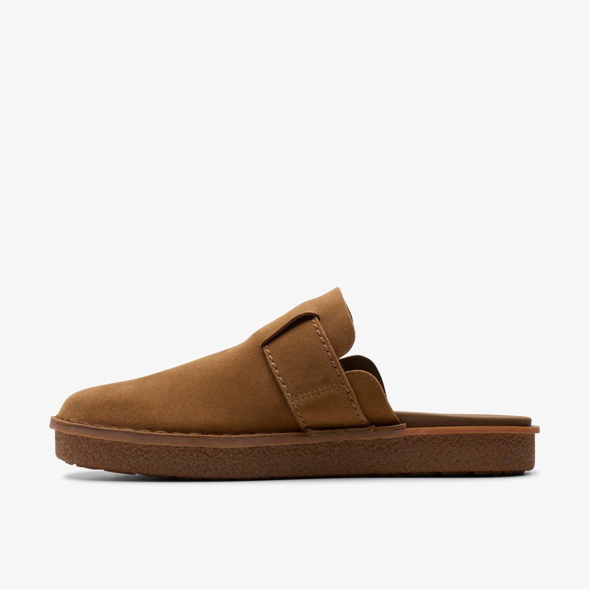 Clarks Litton Mule Cola Suede Erkek Sandalet Cola | 21835QUJB