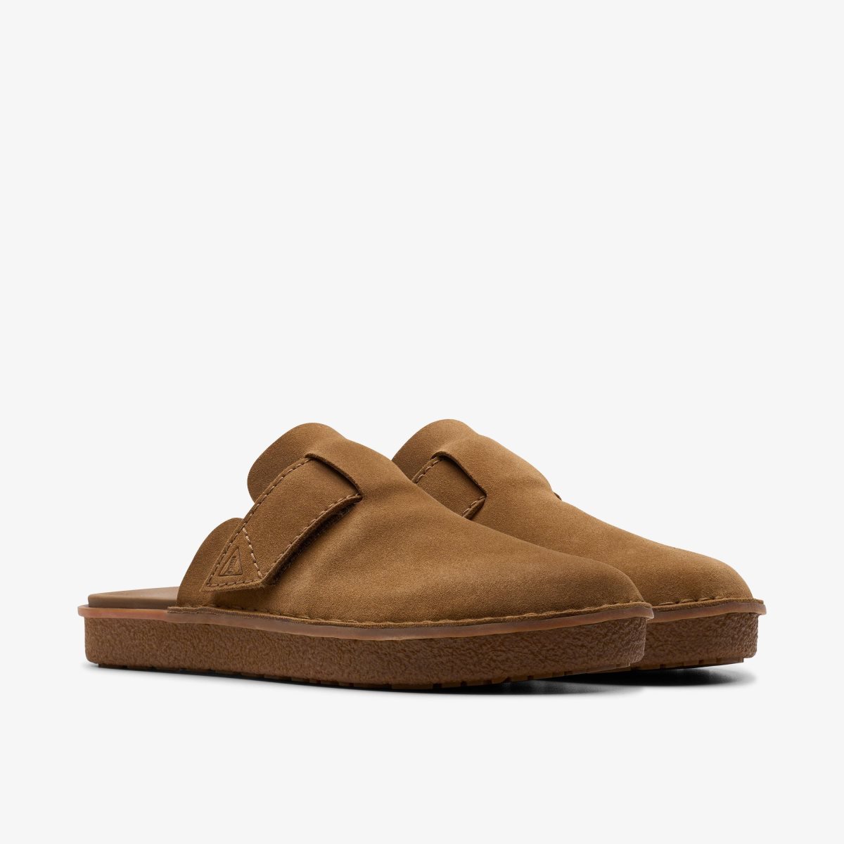 Clarks Litton Mule Cola Suede Erkek Sandalet Cola | 21835QUJB