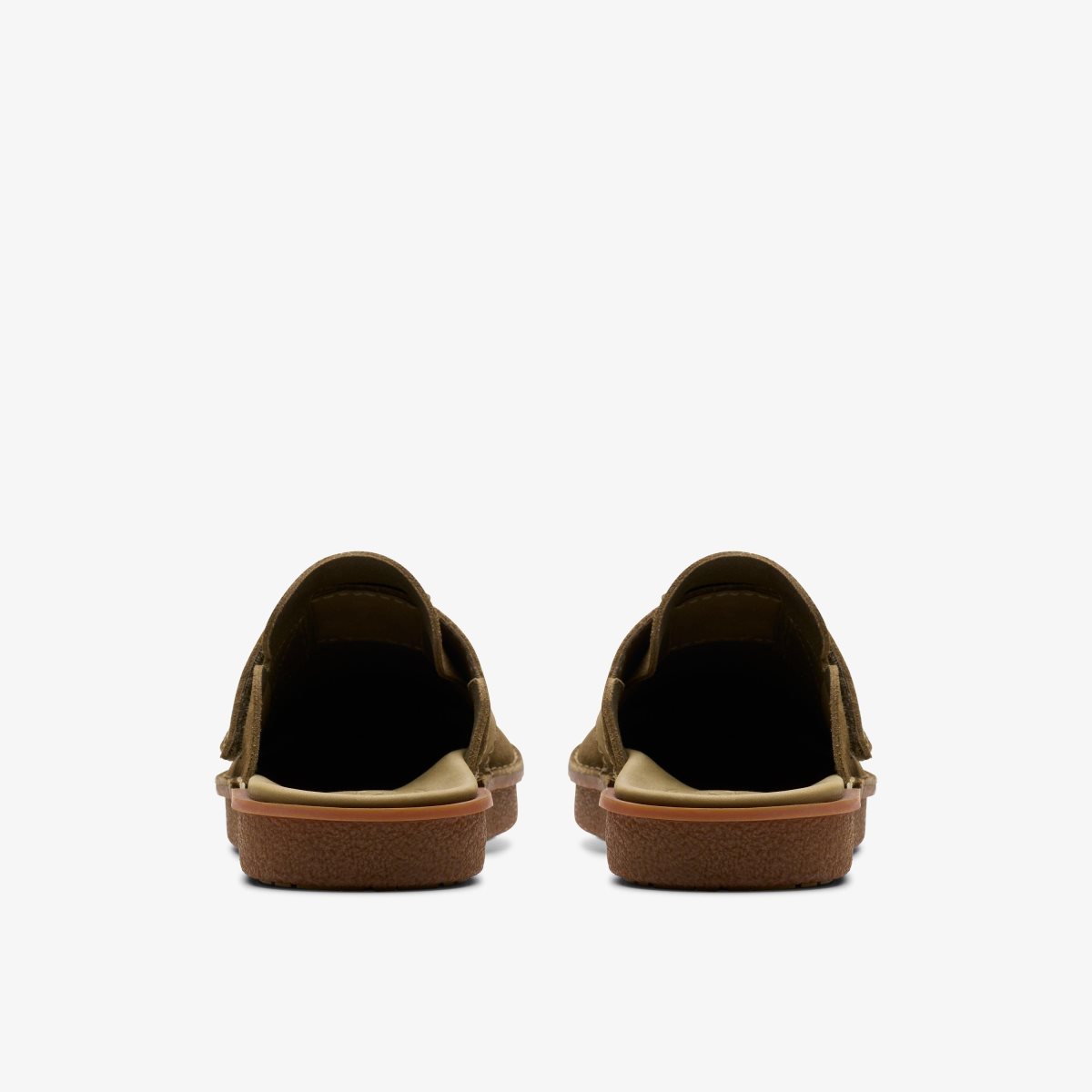 Clarks Litton Mule Oakwood Suede Erkek Sandalet Oakwood | 95704HABQ