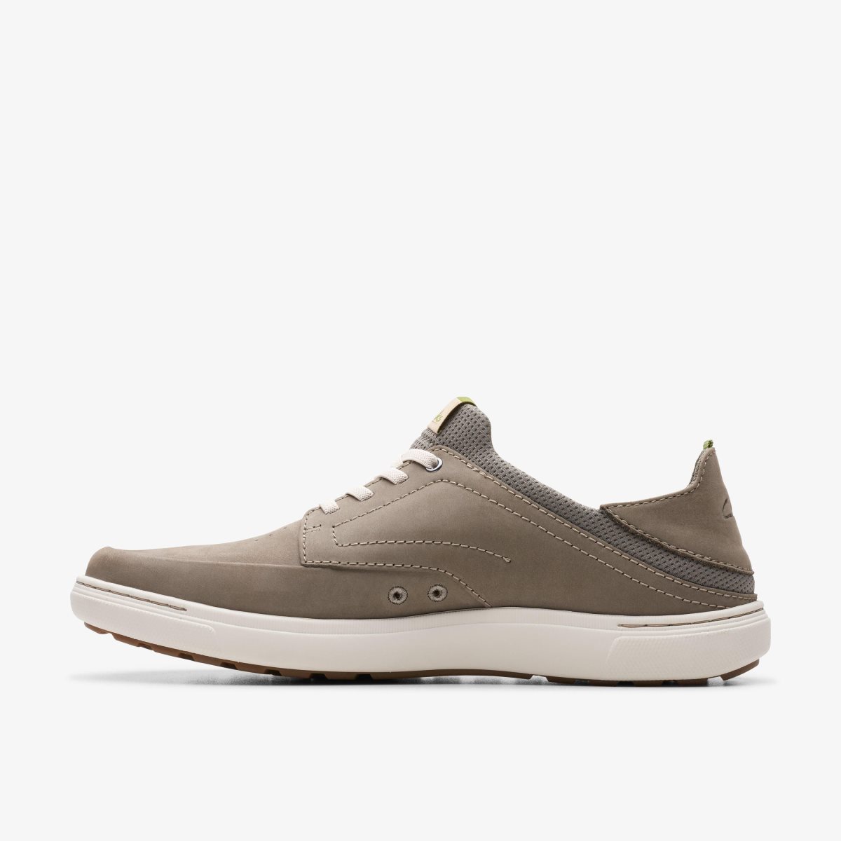 Clarks Mapstone Easy Dark Grey Nubuck Erkek Spor Ayakkabı Koyu Gri | 09186OLVA