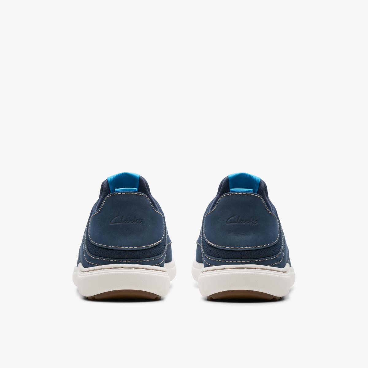 Clarks Mapstone Easy Navy Nubuck Erkek Spor Ayakkabı Lacivert | 35172ZMYH