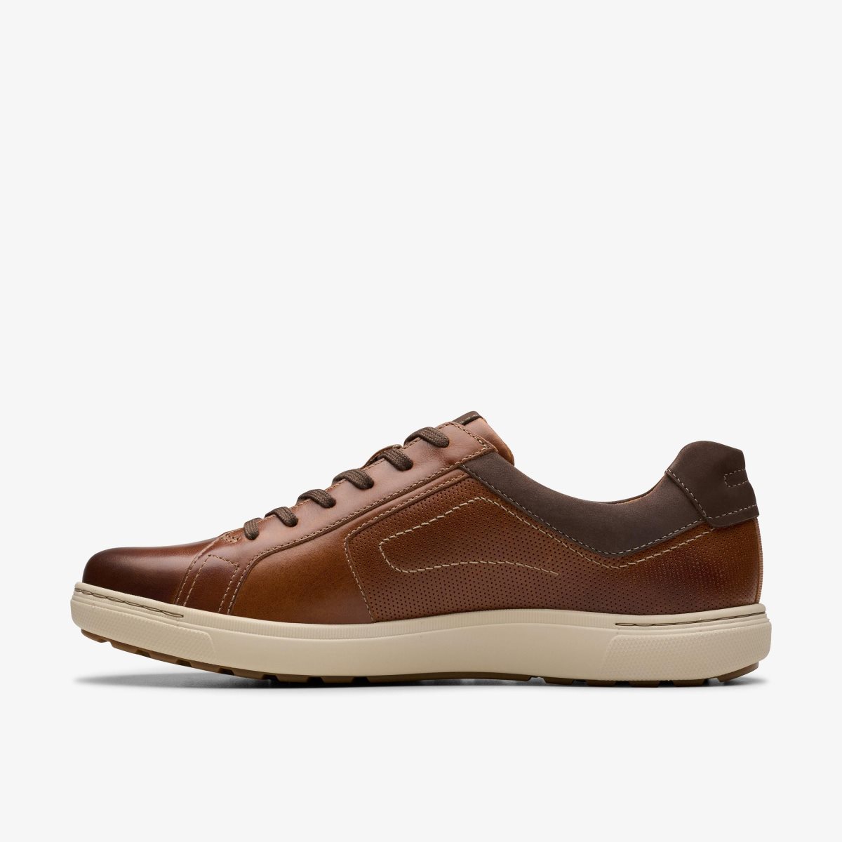 Clarks Mapstone Lace Tan Leather Erkek Spor Ayakkabı Kahverengi | 94326RIFD