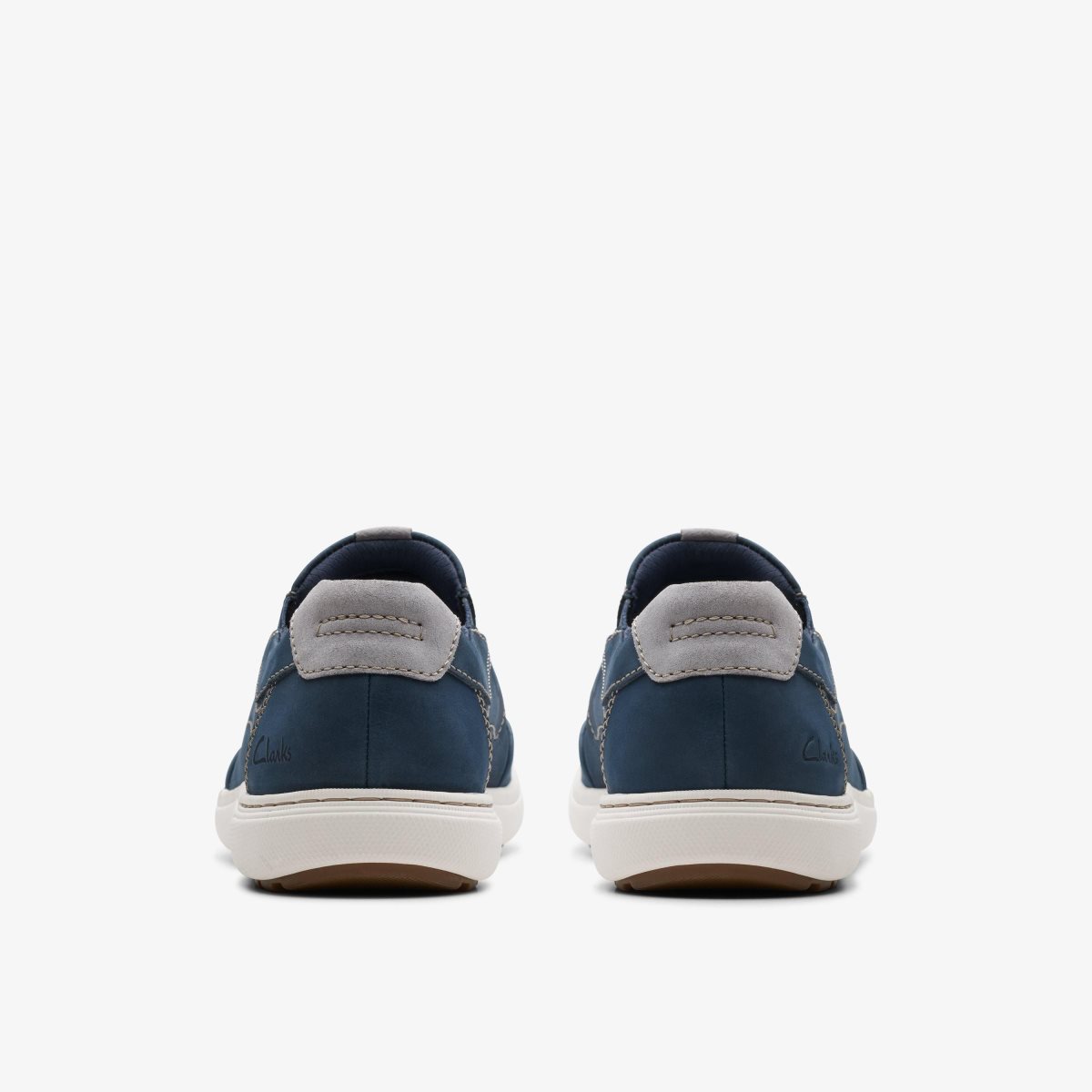 Clarks Mapstone Step Navy Nubuck Erkek Spor Ayakkabı Lacivert | 38912MOKQ