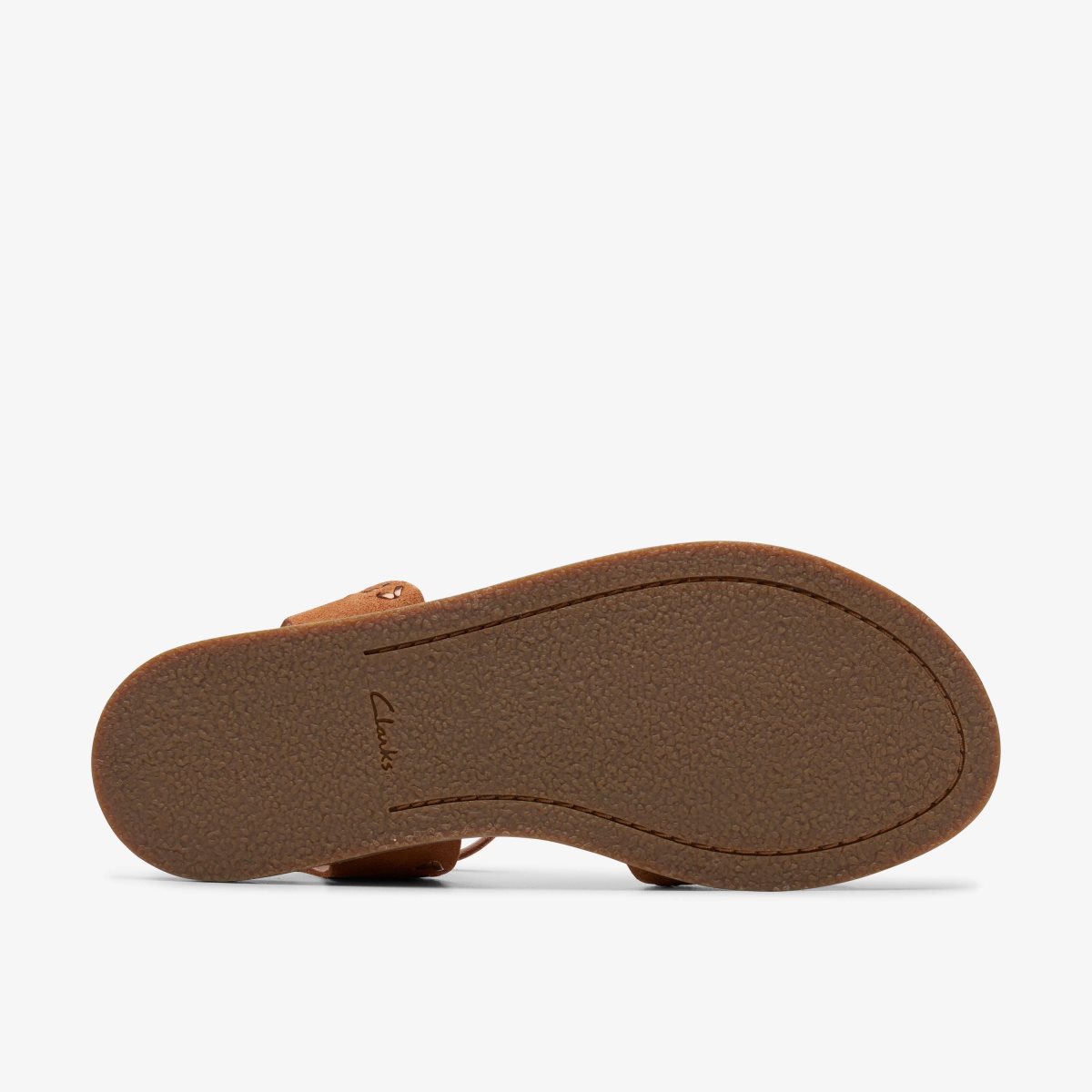 Clarks Maritime May Tan Suede Kadın Sandalet Kahverengi | 63952PJHV