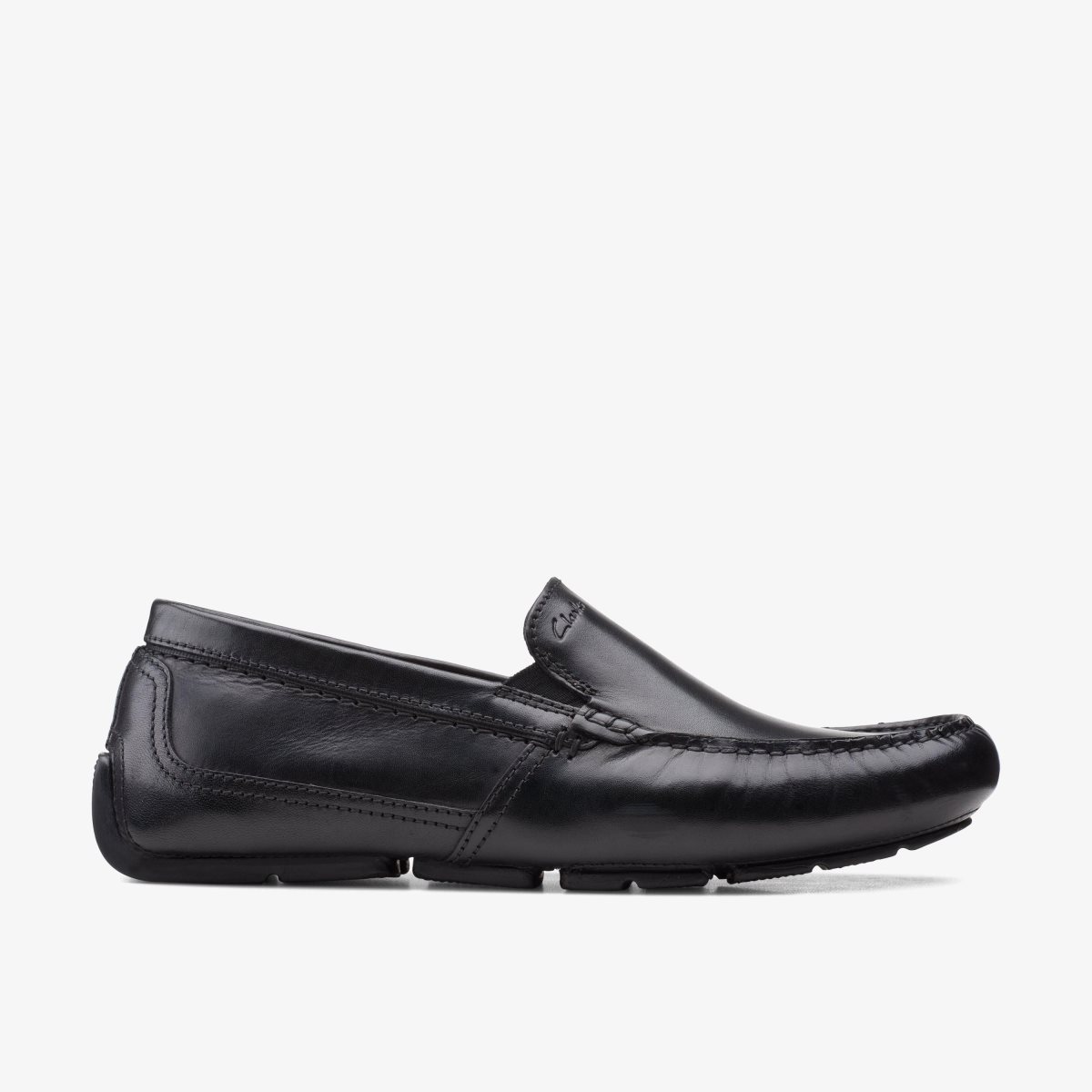 Clarks Markman Plain Black Leather Erkek Elbise Ayakkabısı Siyah | 83574YWQA