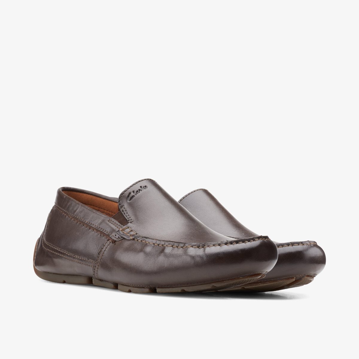 Clarks Markman Plain Dark Brown Erkek Elbise Ayakkabısı Koyu Kahverengi | 69831CTIB