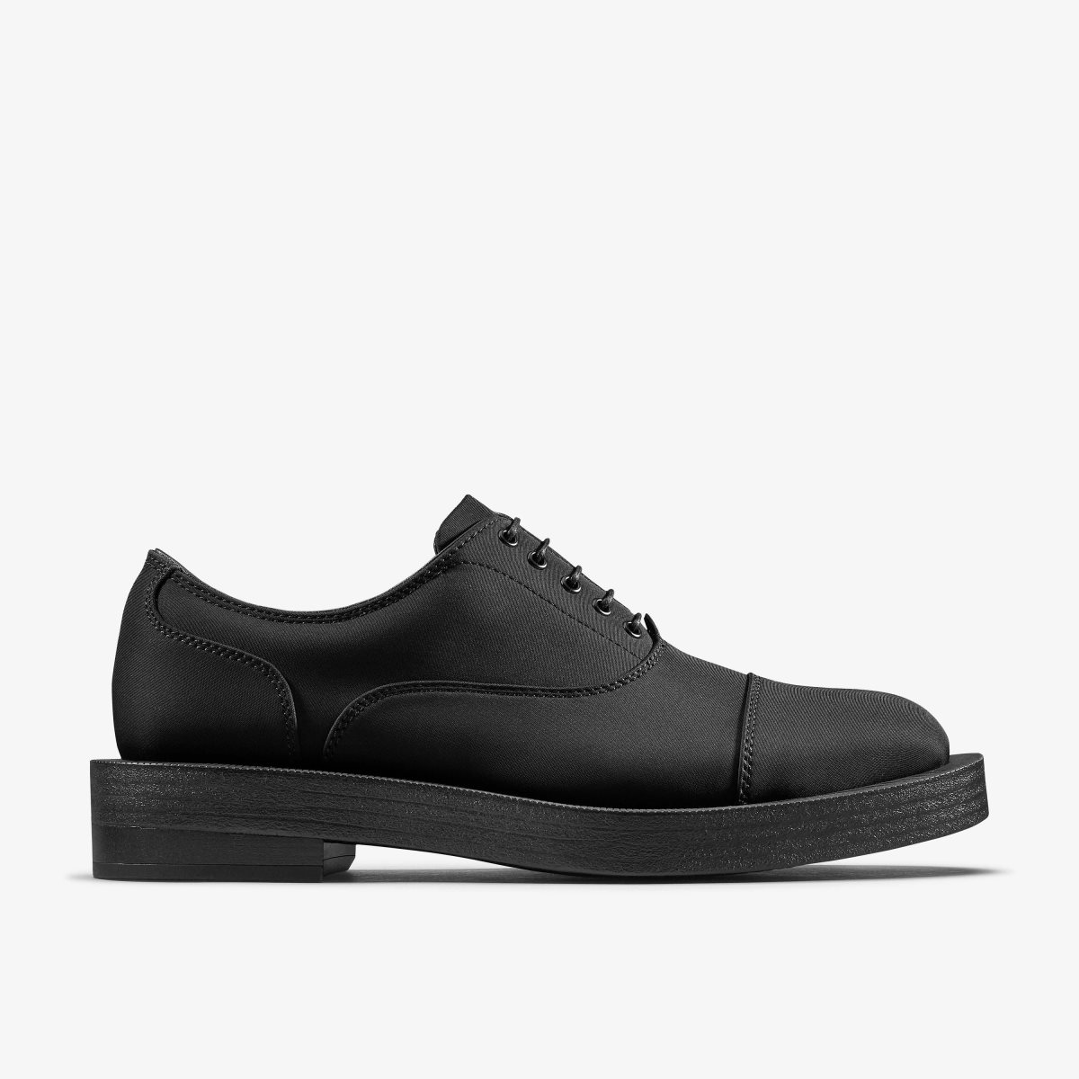 Clarks Martine Rose Mens Oxford 2 Black Textile Erkek Elbise Ayakkabısı Siyah | 35480NBZY