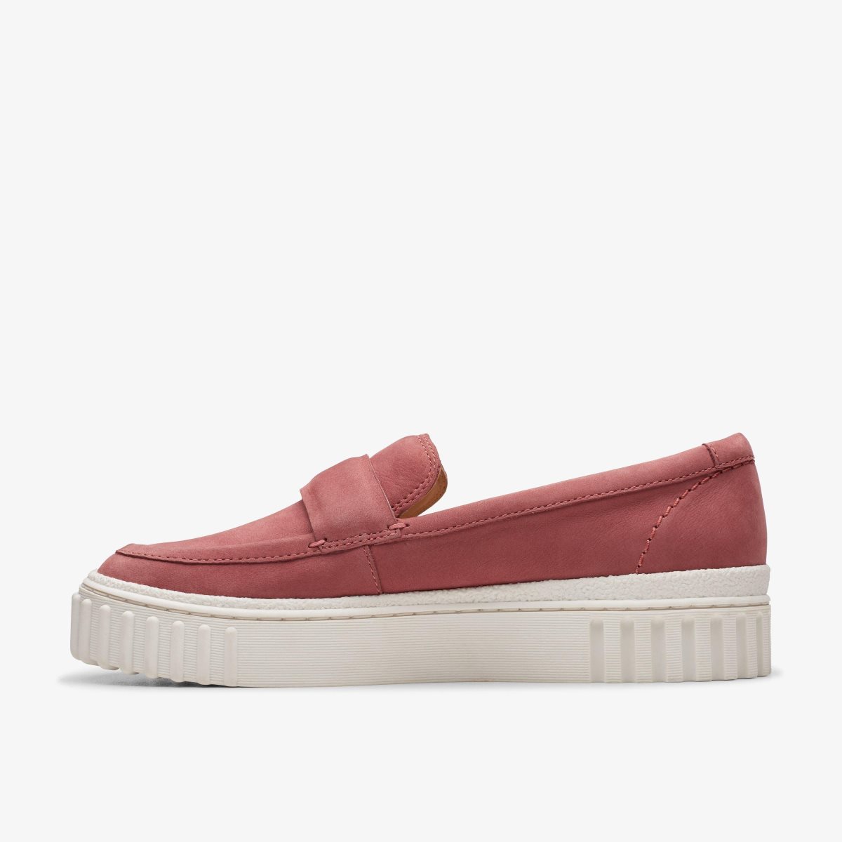 Clarks Mayhill Cove Dusty Rose Nubuck Kadın Makosen Ayakkabı Pembe | 73049QTIH