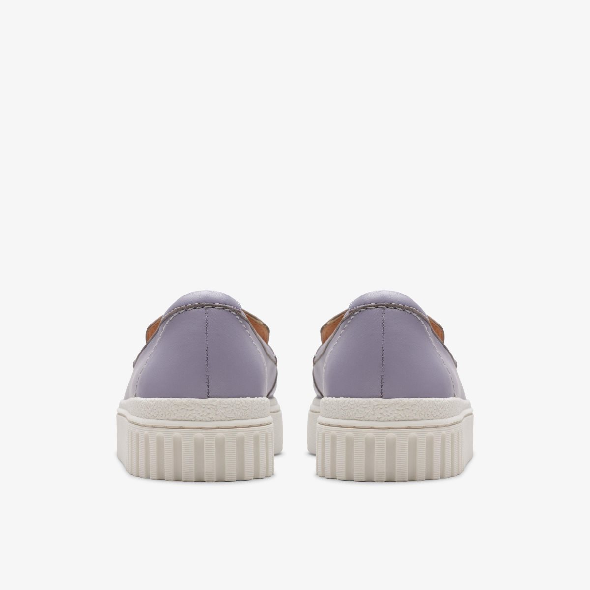 Clarks Mayhill Cove Lilac Leather Kadın Makosen Ayakkabı Mor | 37490APSN