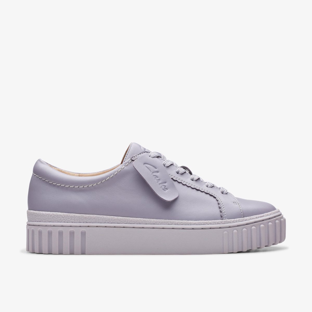 Clarks Mayhill Walk Lilac Leather Kadın Platform Ayakkabı Mor | 14962NGUL