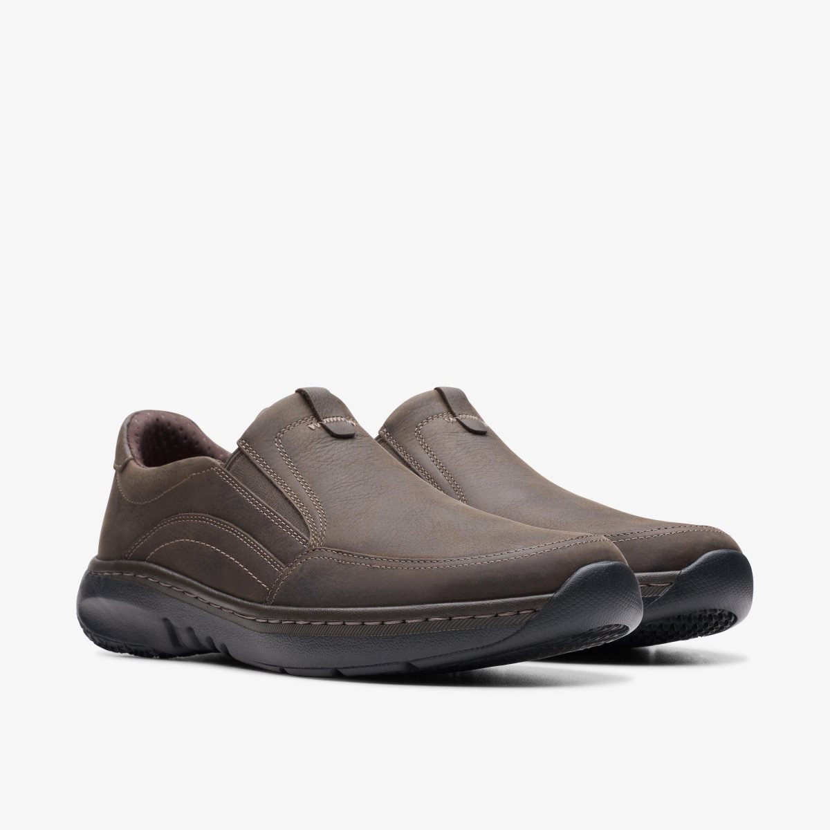 Clarks Pro Step Dark Brown Tumbled Erkek Elbise Ayakkabısı Koyu Kahverengi | 54297KUSW