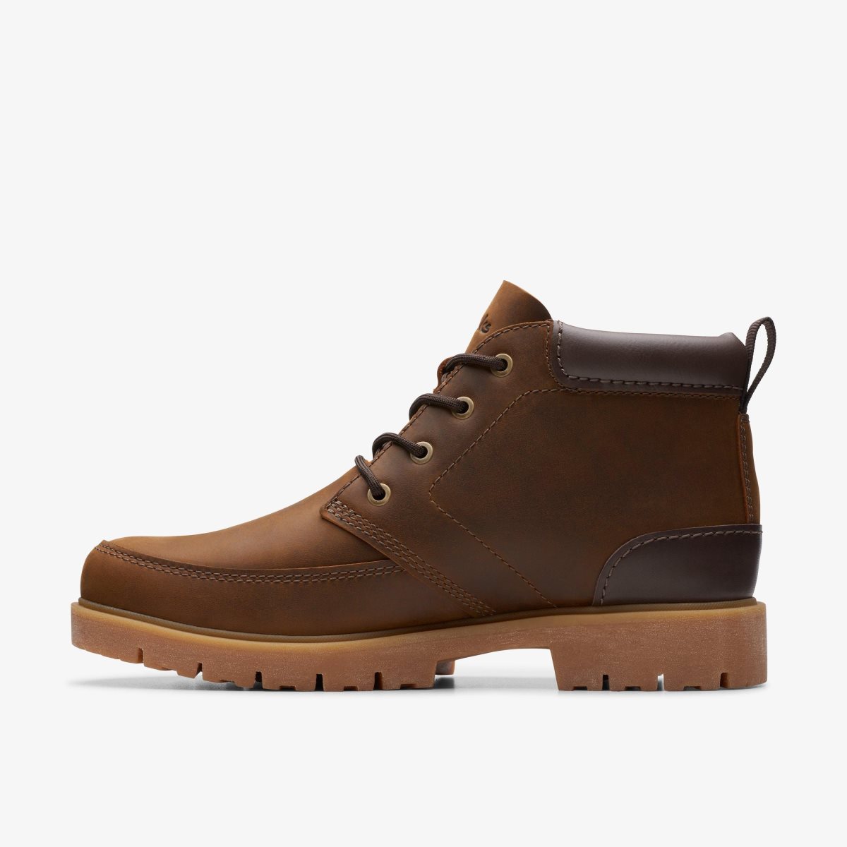 Clarks Rossdale Mid Beeswax Leather Erkek Bot Beeswax | 91078HCAB