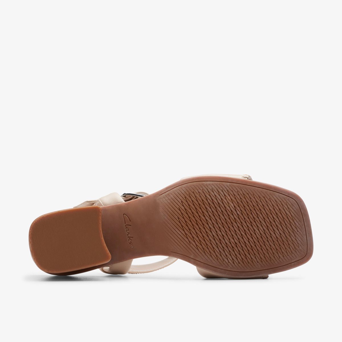 Clarks Siara 65 Buckle Sand Leather Kadın Sandalet Kahverengi | 87364JMAO