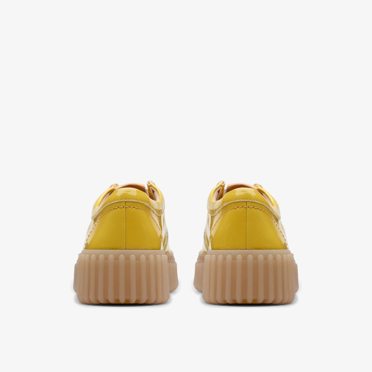 Clarks Torhill Bee Yellow Patent Kadın Platform Ayakkabı Sarı | 48921HZUN