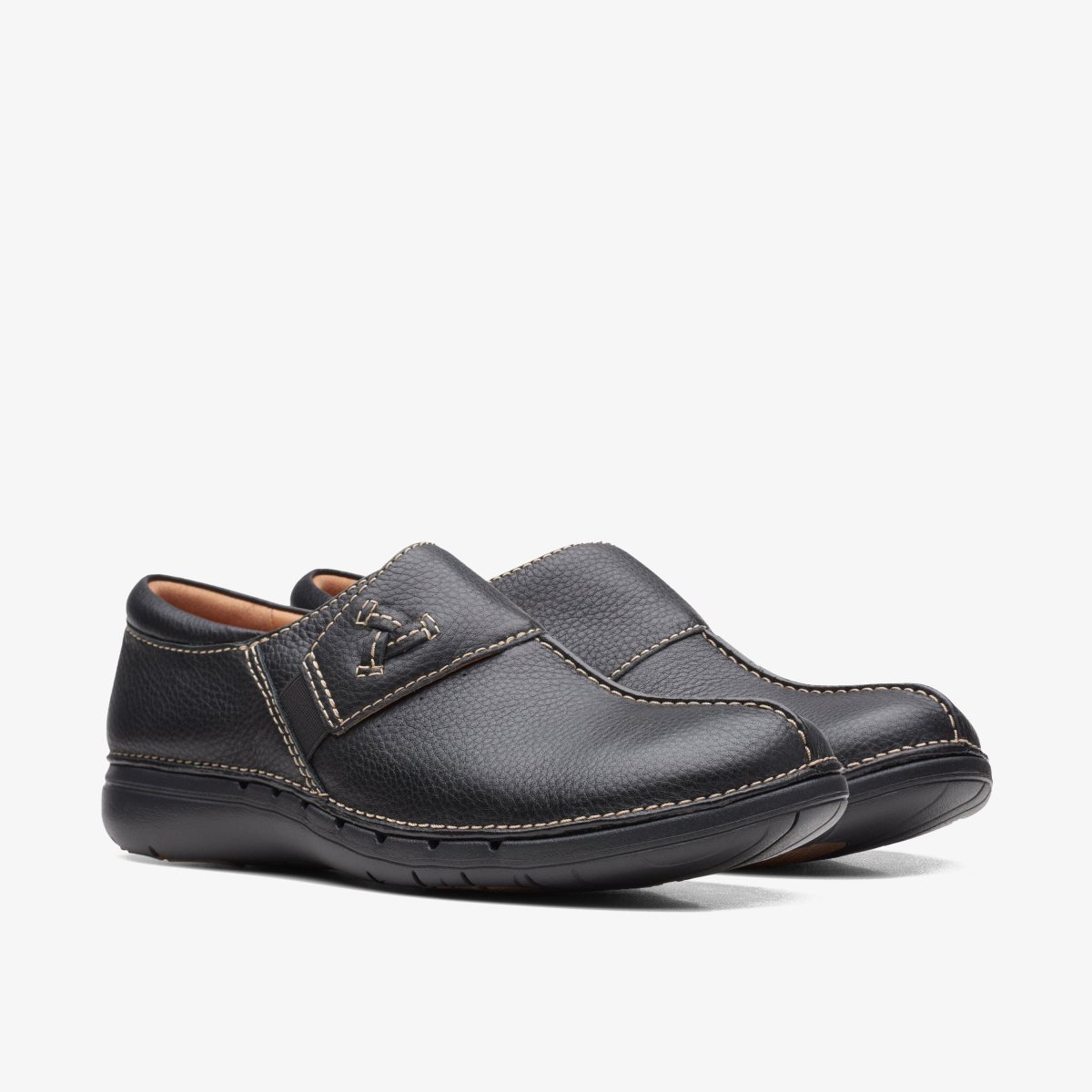 Clarks Un Loop Ave Black Kadın Clog Terlik Siyah | 74395OPWN