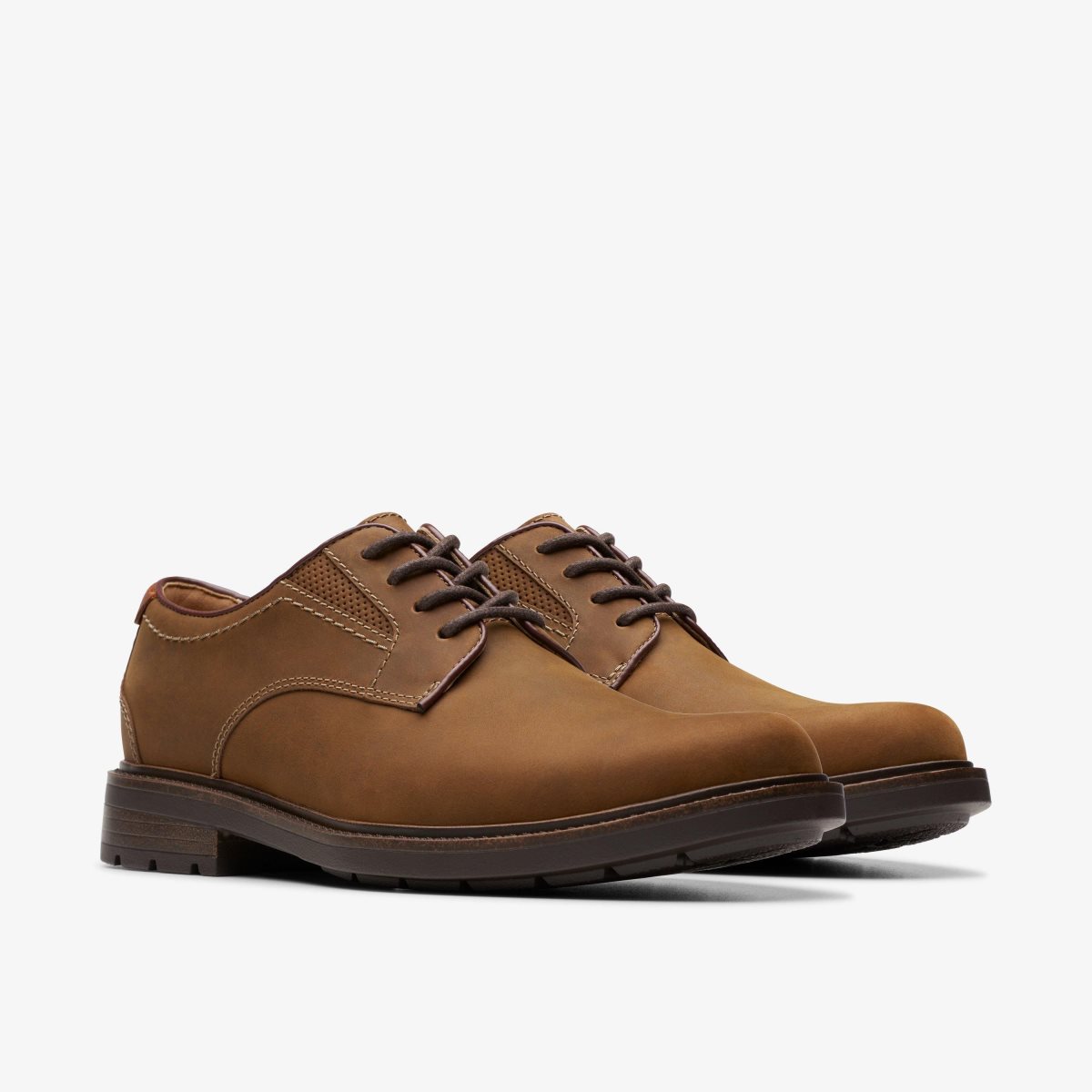 Clarks Un Shire Low Beeswax Leather Erkek Elbise Ayakkabısı Beeswax | 21680HUYC