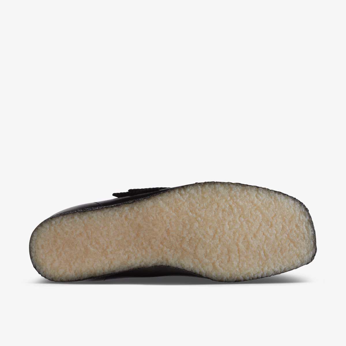 Clarks Wallabee Black Leather Erkek Wallabees undefined | 32745TKEO