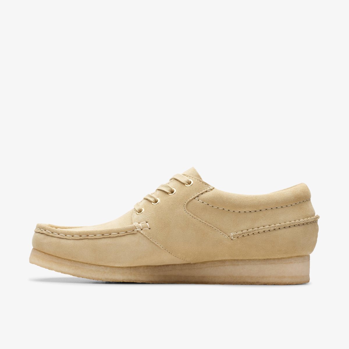 Clarks Wallabee Boat Maple Suede Erkek Wallabees Maple | 18659NGSP