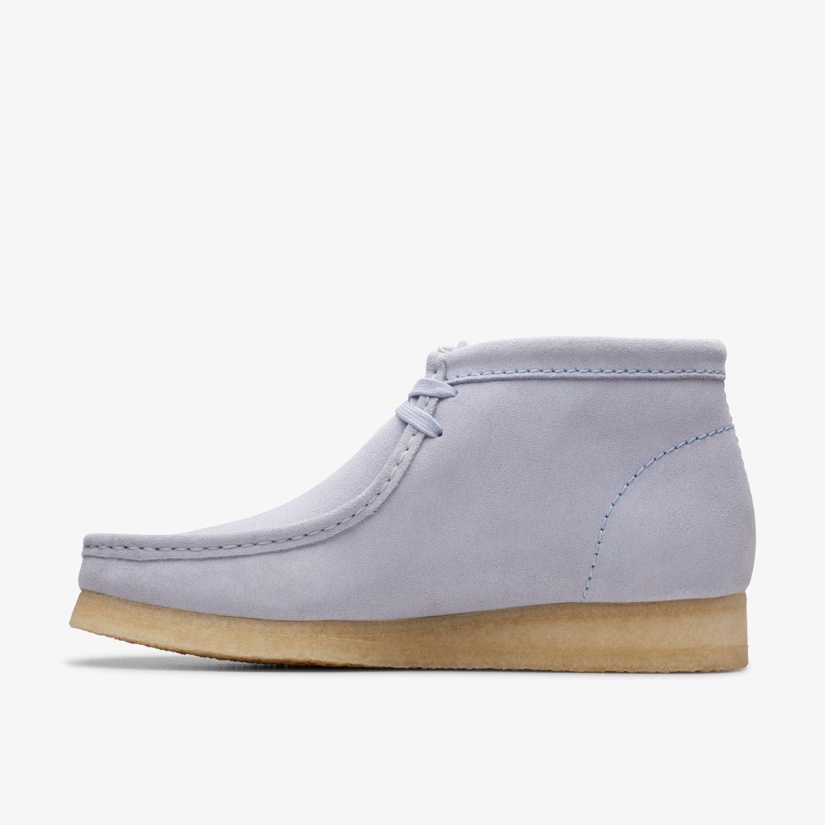 Clarks Wallabee Boot Cloud Grey Suede Erkek Wallabees Gri | 37508IXGE