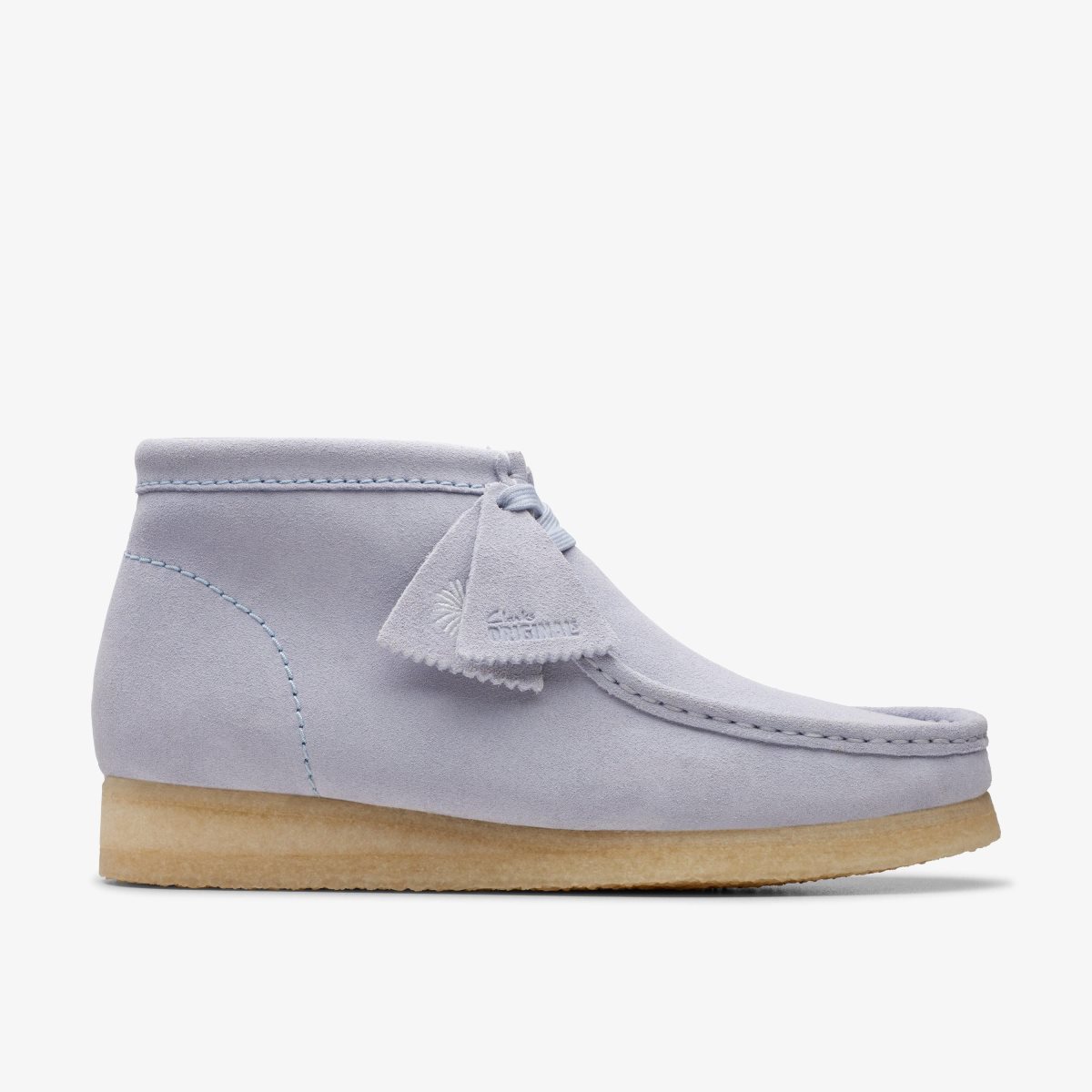 Clarks Wallabee Boot Cloud Grey Suede Erkek Wallabees Gri | 37508IXGE