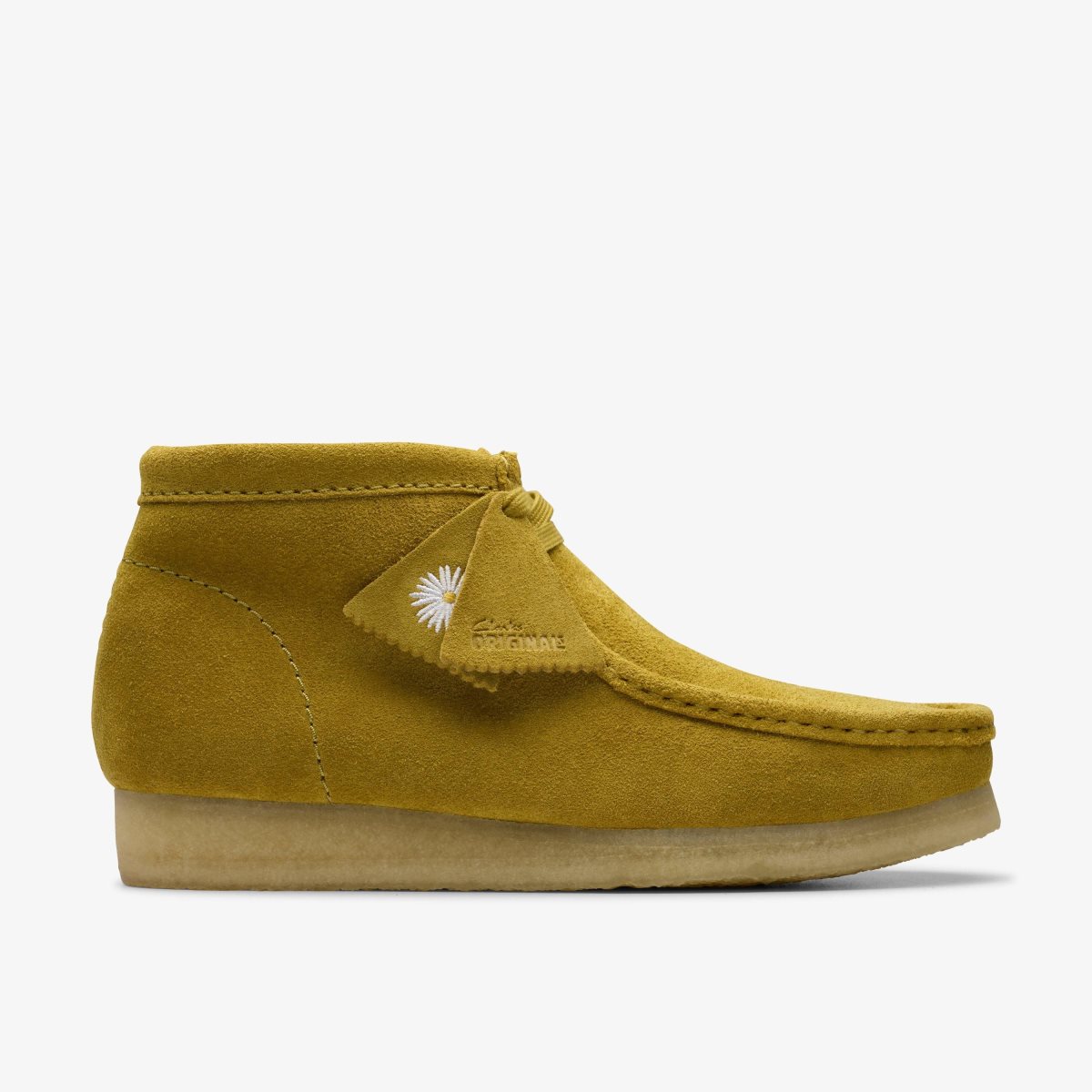 Clarks Wallabee Boot Olive Suede Erkek Wallabees Zeytin Yeşili | 96354WZVF