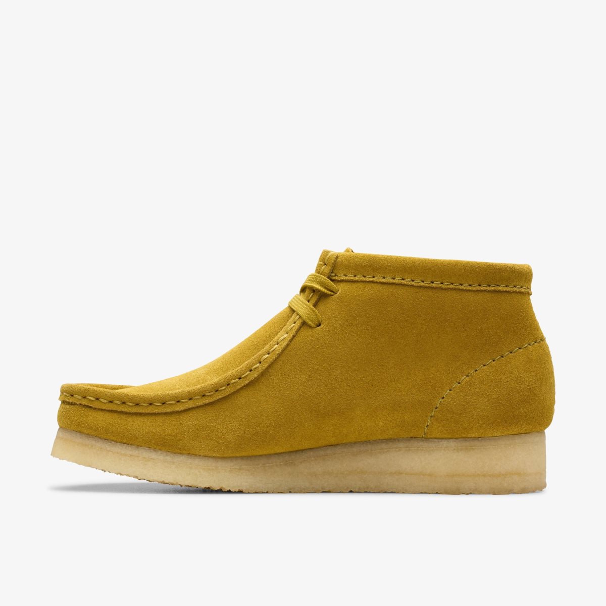 Clarks Wallabee Boot Olive Suede Kadın Bot Zeytin Yeşili | 16278IPUM