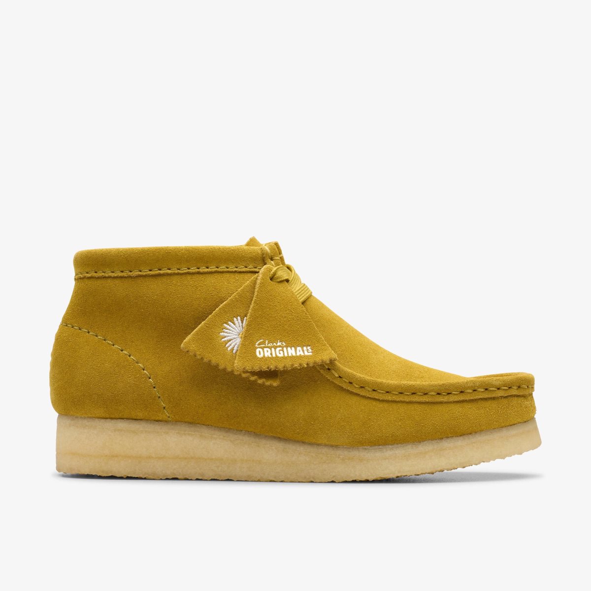 Clarks Wallabee Boot Olive Suede Kadın Bot Zeytin Yeşili | 16278IPUM