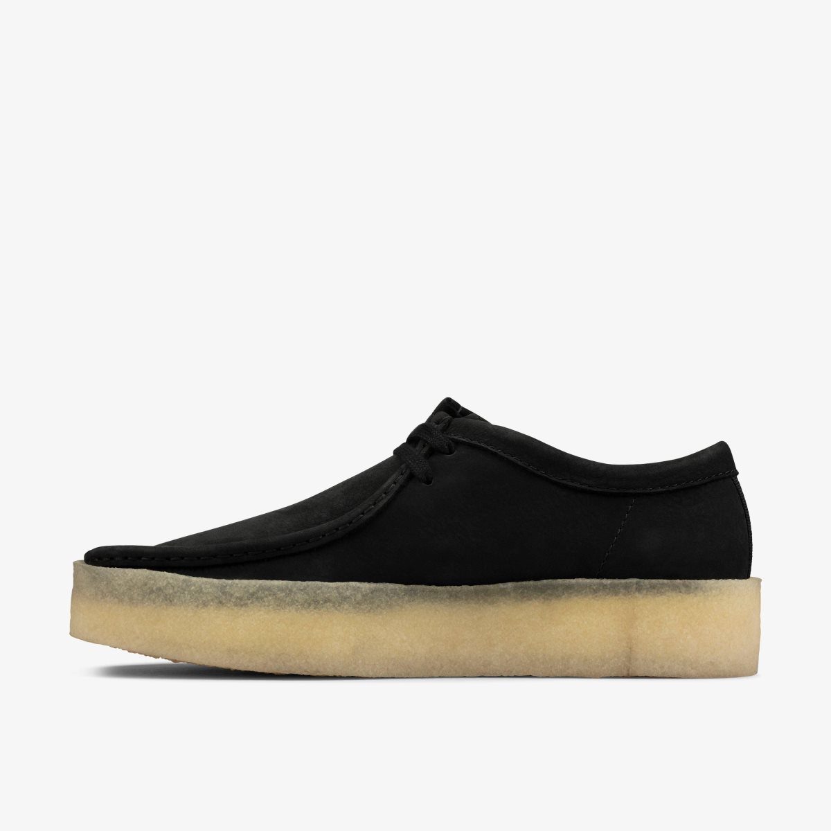 Clarks Wallabee Cup Black Nubuck Erkek Wallabees Siyah | 27390VRSC