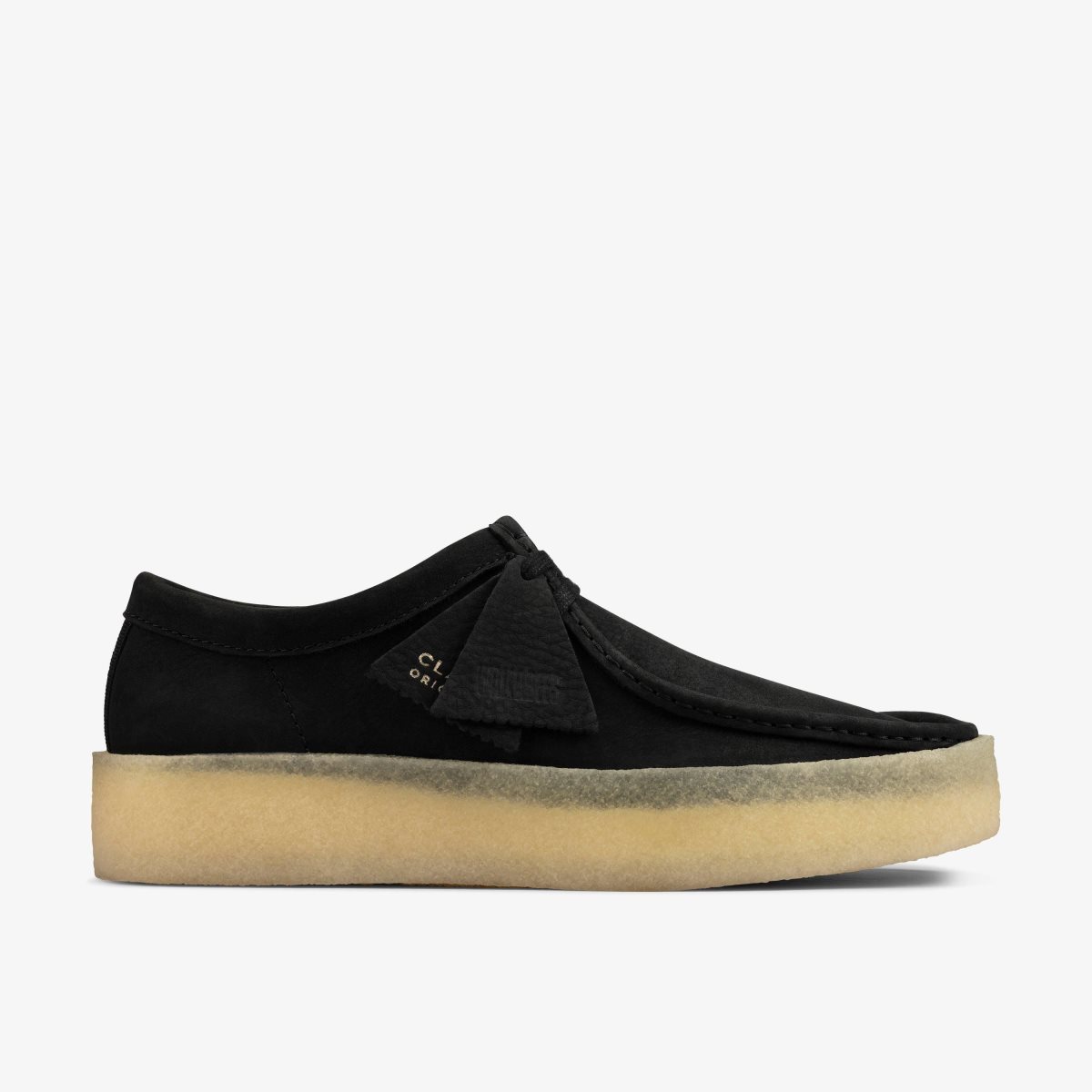 Clarks Wallabee Cup Black Nubuck Erkek Wallabees Siyah | 27390VRSC