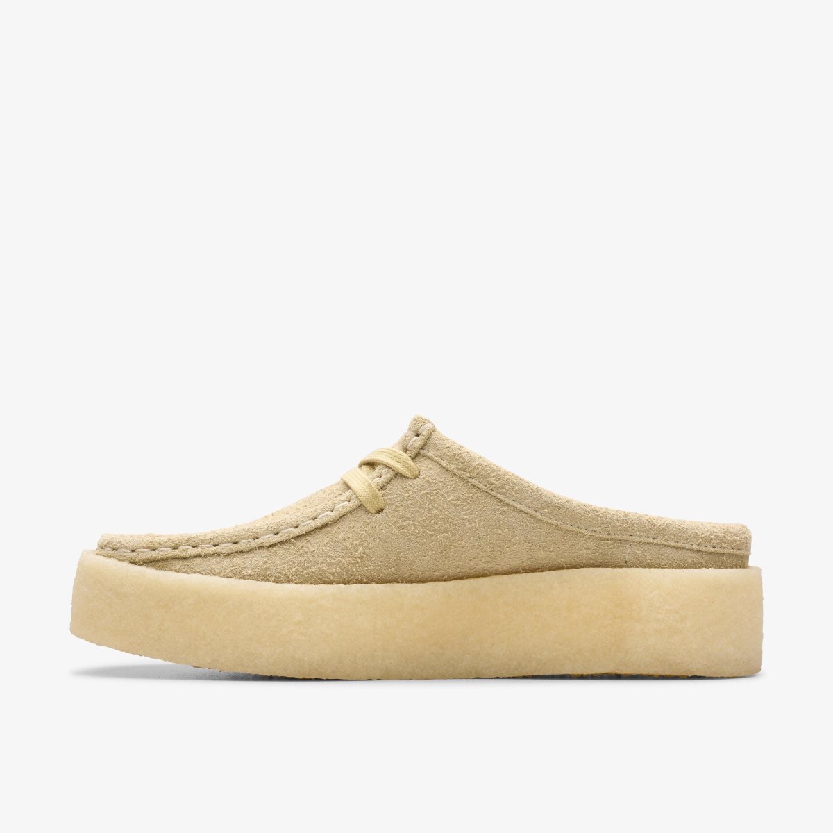 Clarks Wallabee Cup Lo Light Maple Kadın Clog Terlik Açık | 91478TAWZ