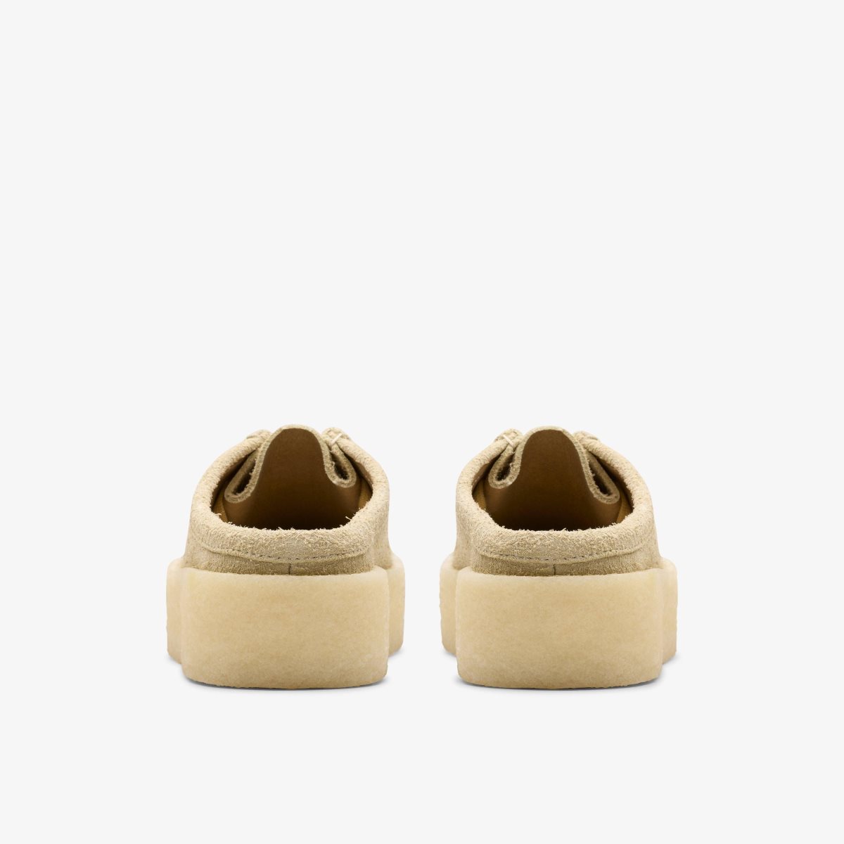 Clarks Wallabee Cup Lo Light Maple Kadın Clog Terlik Açık | 91478TAWZ