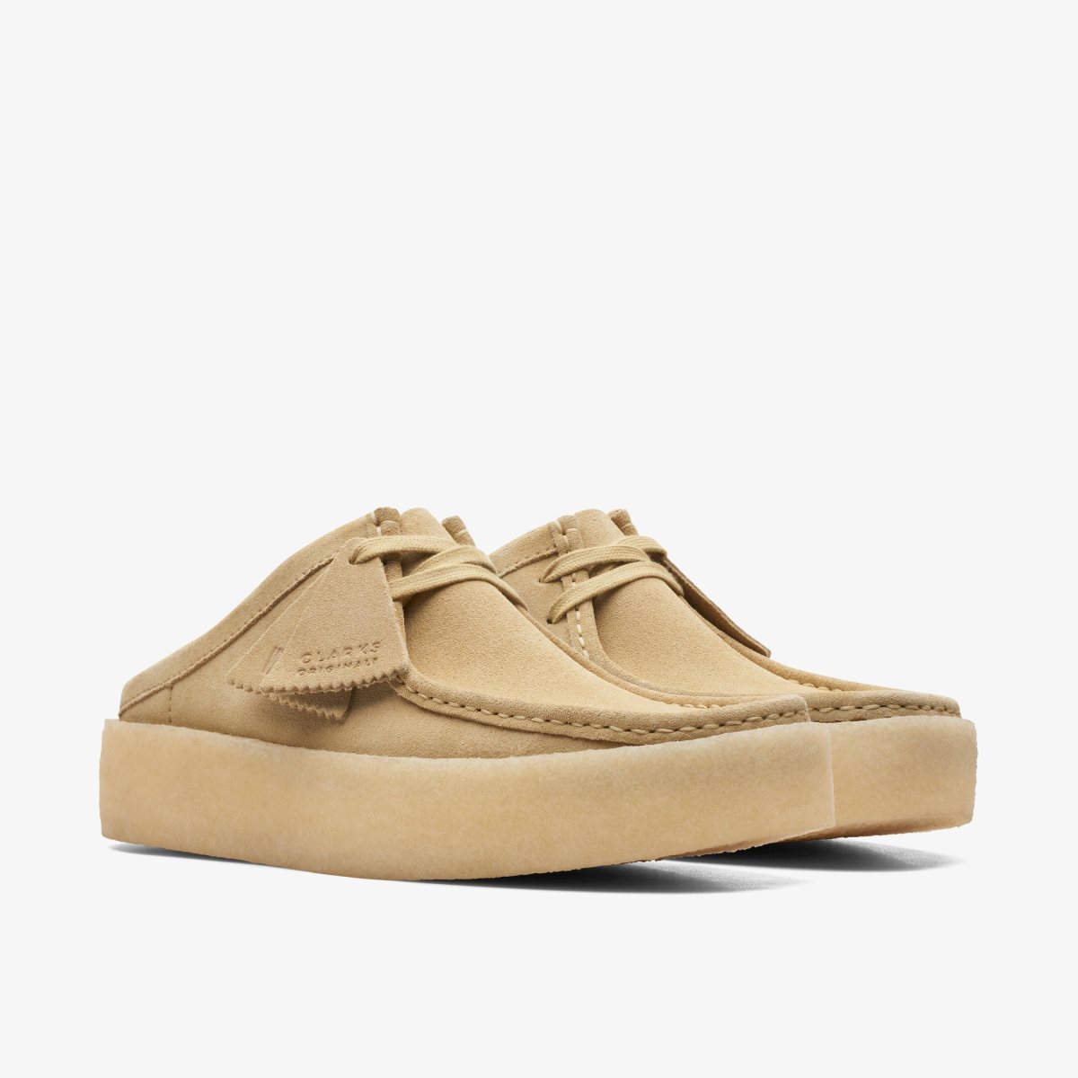 Clarks Wallabee Cup Lo Maple Süet Erkek Wallabees Maple | 01367YOZU