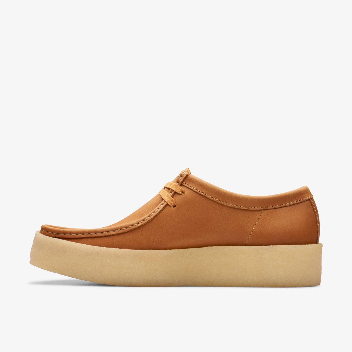 Clarks Wallabee Cup Mid Tan Leather Erkek Wallabees Kahverengi | 19450KNAO