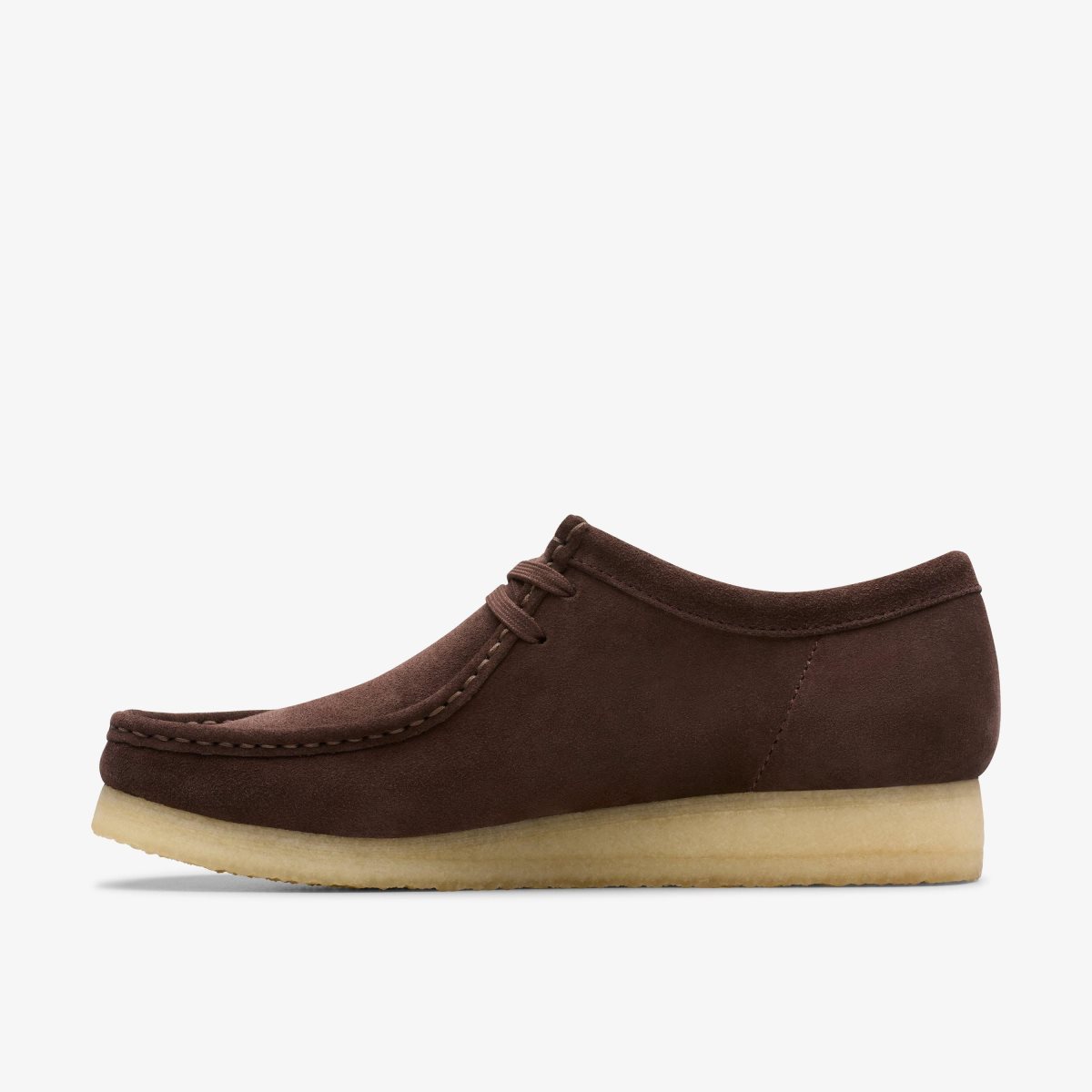 Clarks Wallabee Dark Brown Suede Erkek Wallabees Koyu Kahverengi | 01647GVKU