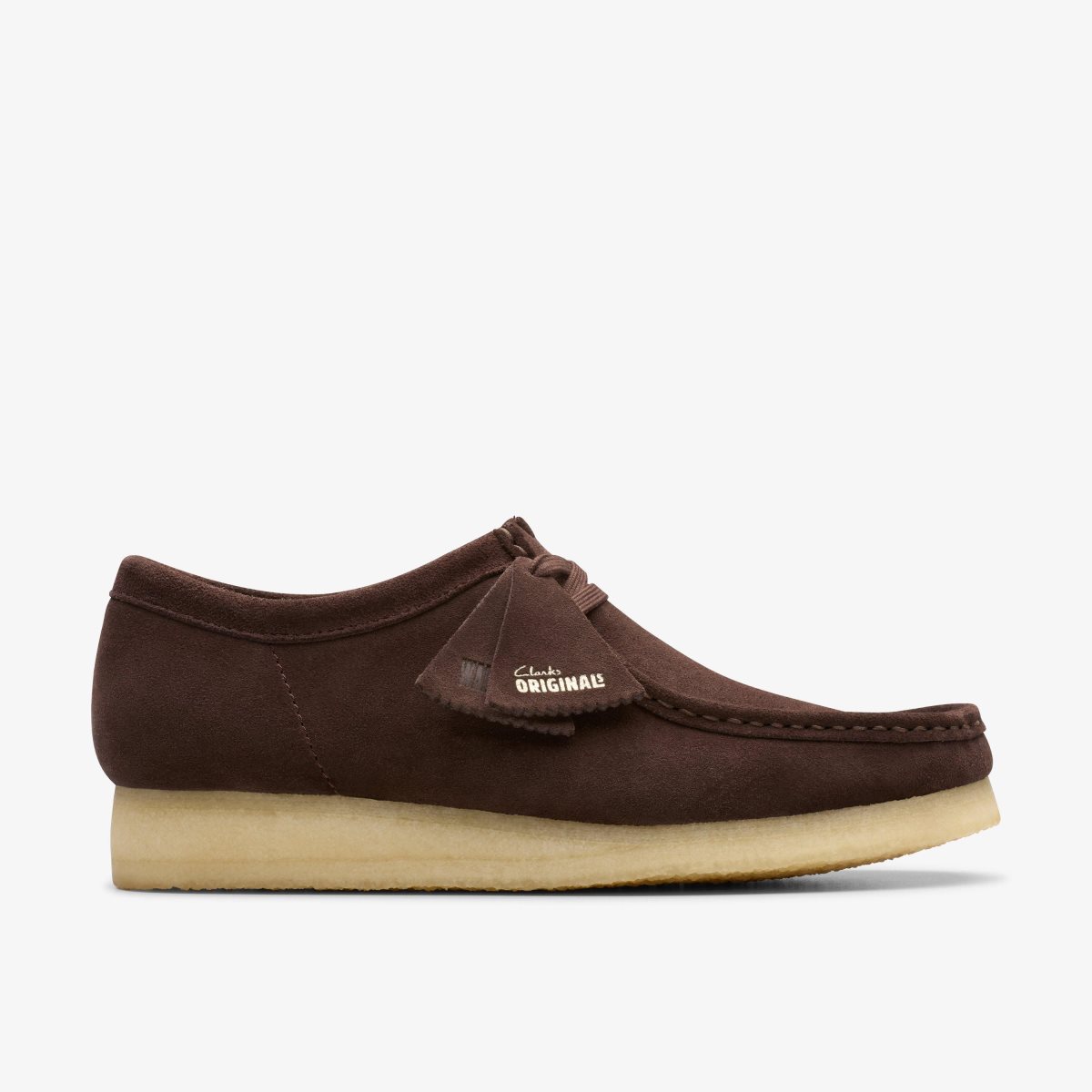 Clarks Wallabee Dark Brown Suede Erkek Wallabees Koyu Kahverengi | 01647GVKU