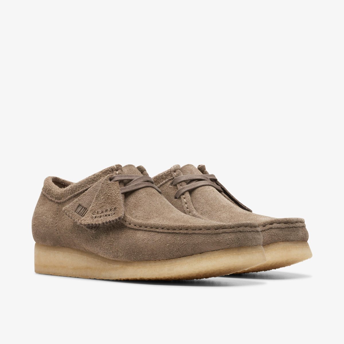 Clarks Wallabee Dark Grey Suede Erkek Wallabees Koyu Gri | 96142FQCS