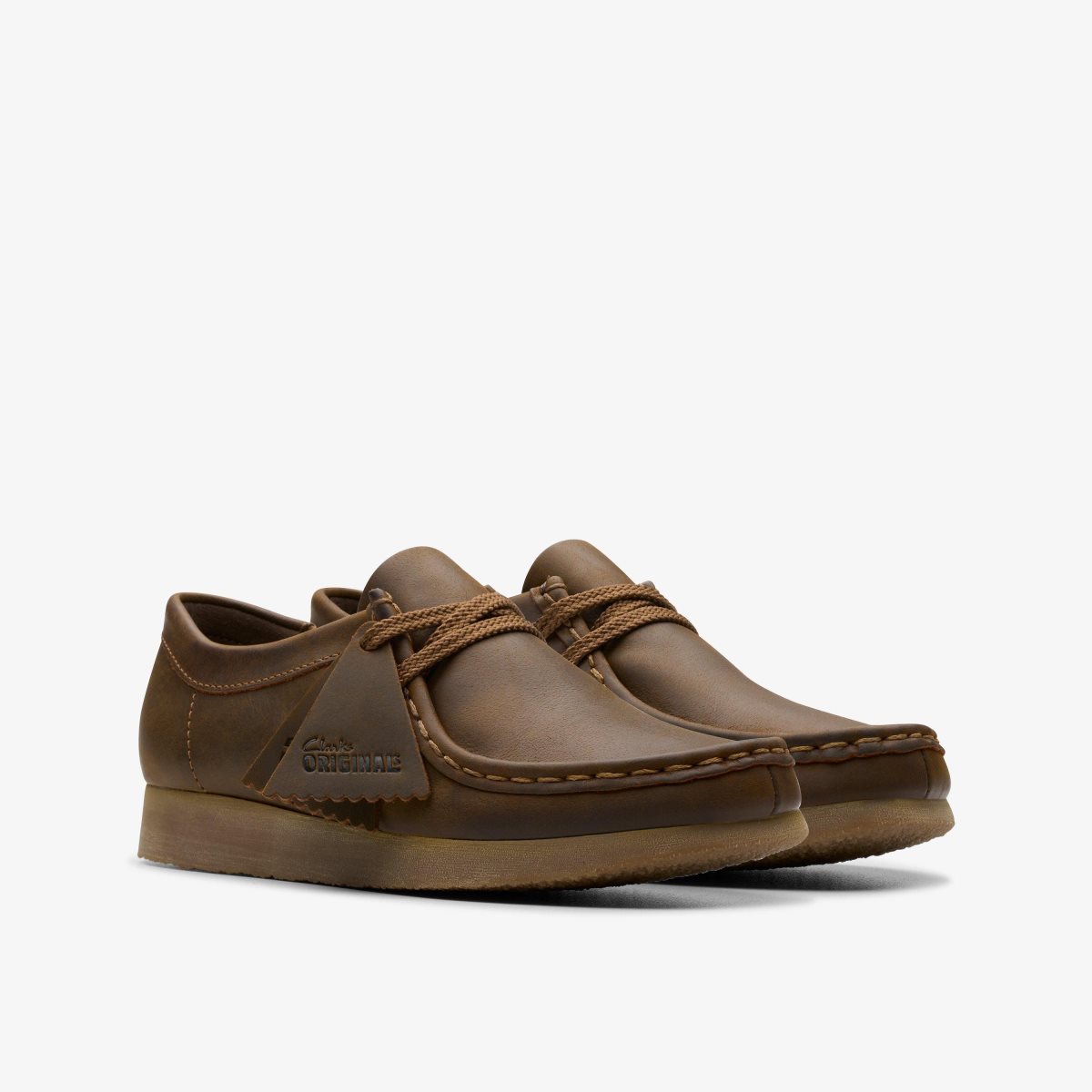 Clarks Wallabee Older Beeswax Çocuk Orijinal Ayakkabı Beeswax | 76452YZNT