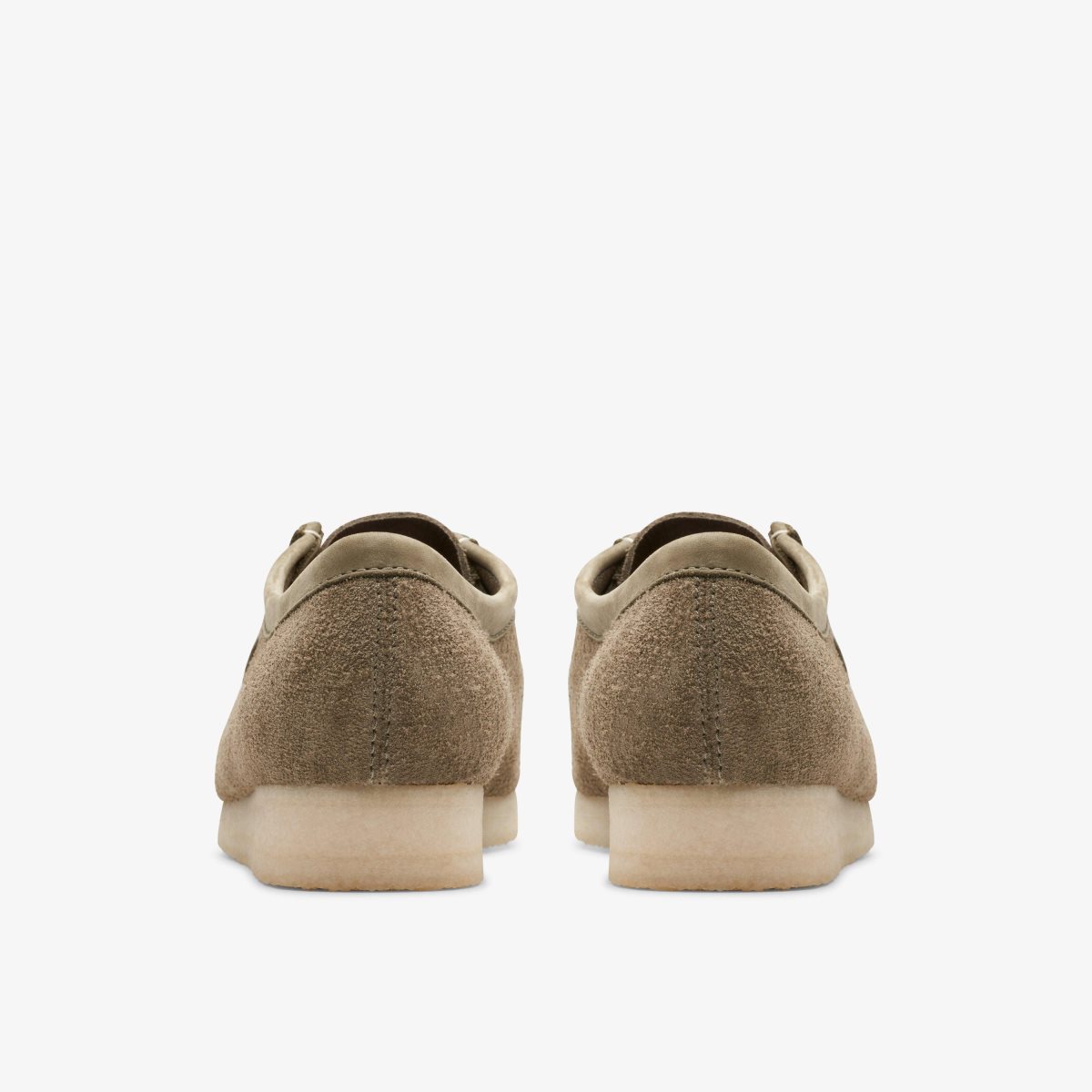 Clarks Wallabee Pale Khaki Suede Erkek Wallabees Haki | 29316MQAN