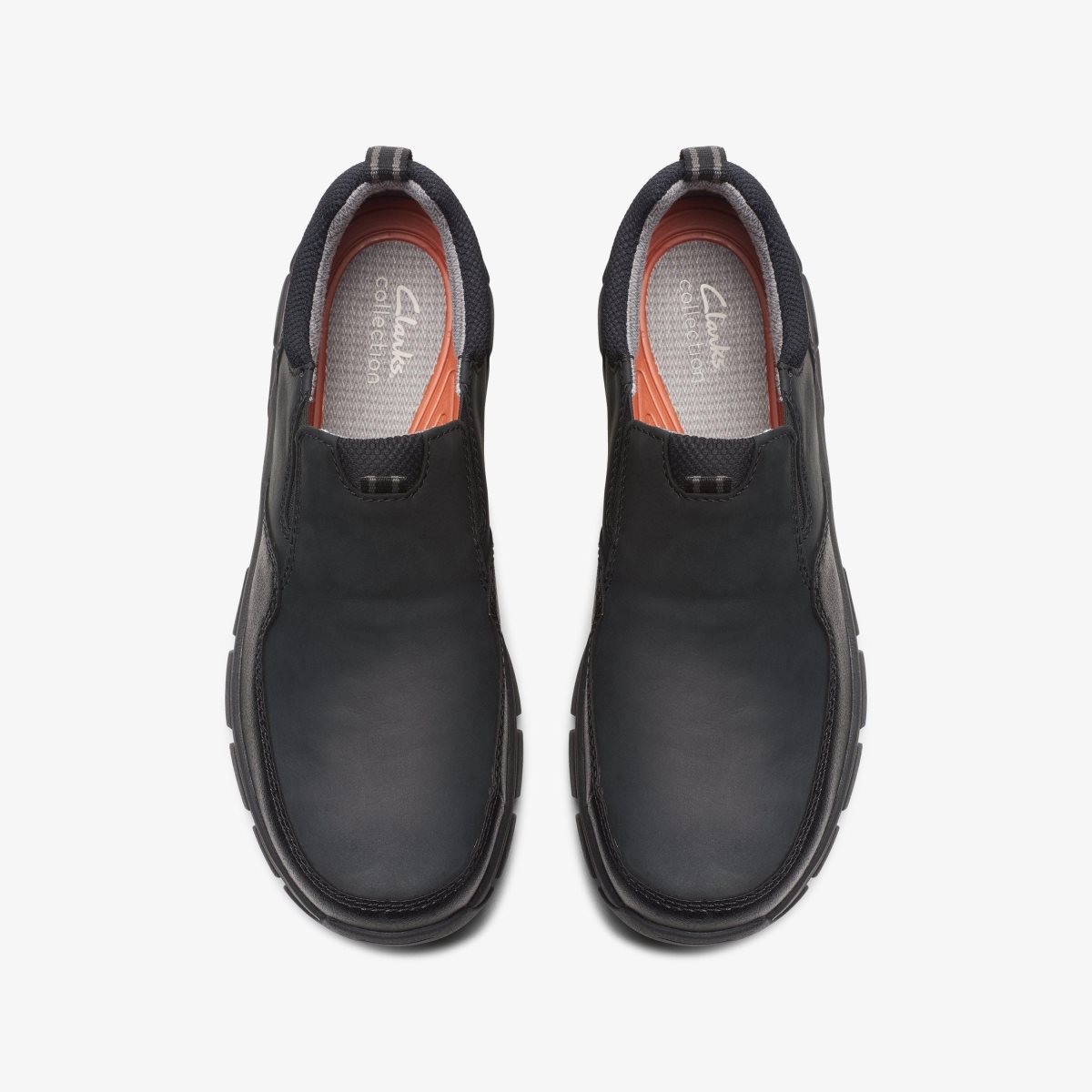 Clarks Walpath Step Black Leather Erkek Slip On & Loafer Siyah | 37068RVCU